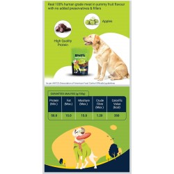 Bowlers Apple Jerky Treats 70g