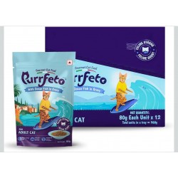 Purrfeto Gourmet Cat Food (With Ocean Fish in Gravy - For Adult Cat)