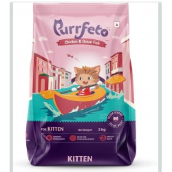 Purrfeto Purrfeto Kitten Dry Food – Chicken & Ocean Fish 3 kg