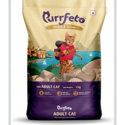 Purrfeto Adult Cat Food - Chicken & Salmon 7 kg