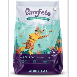 Purrfeto Purrfeto Adult Cat Dry Food – Chicken & Ocean Fish 3 kg