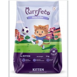 Purrfeto Purrfeto Kitten Dry Food – Chicken & Rice 3 kg