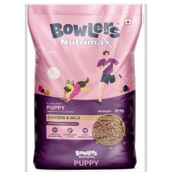 Bowlers Nutrimax Puppy Dry Dog Food - Chicken & Milk (20 kg)