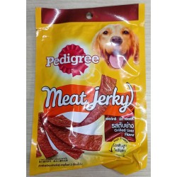      Pedigree Pedigree Meat Jerky Stix - Grilled Liver Flavour, For Adult Dogs, 80 g Pouch