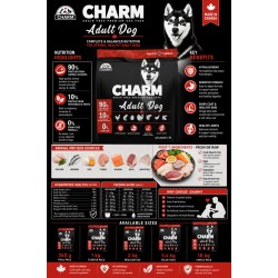 CHARM Adult Dog Food Dry 10kg for Above 12 Months, 