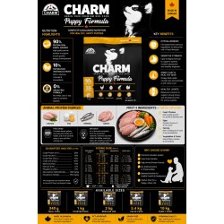 CHARM Puppy Formula Dry Dog Food 10kg for Puppies,