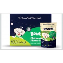Bowlers Chicken & Liver Platter in Gravy (For Puppy)