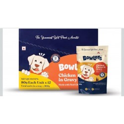 Bowlers Chicken Platter in Gravy (For Adult Dogs)